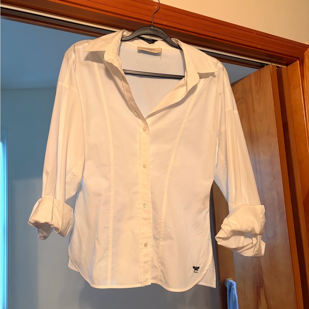 Weekend Max Mara - Draped cotton shirt